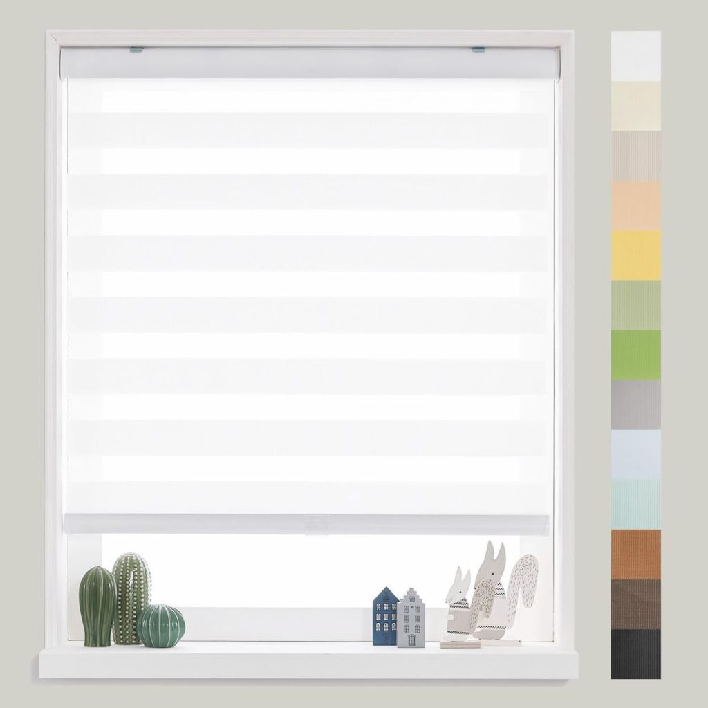 White Zebra Blinds